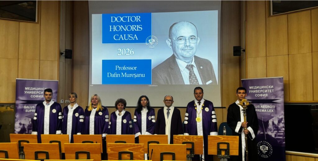 Doctor Honoris Causa al Medical University Sofia